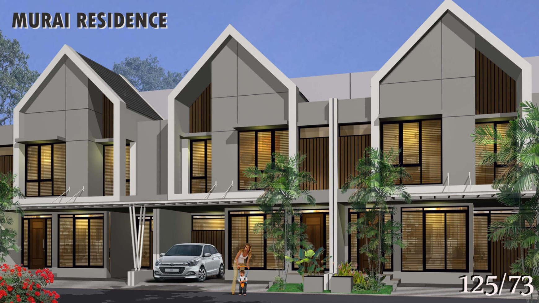 Di Jual Rumah dalam Cluster 3 Lantai di Bintaro