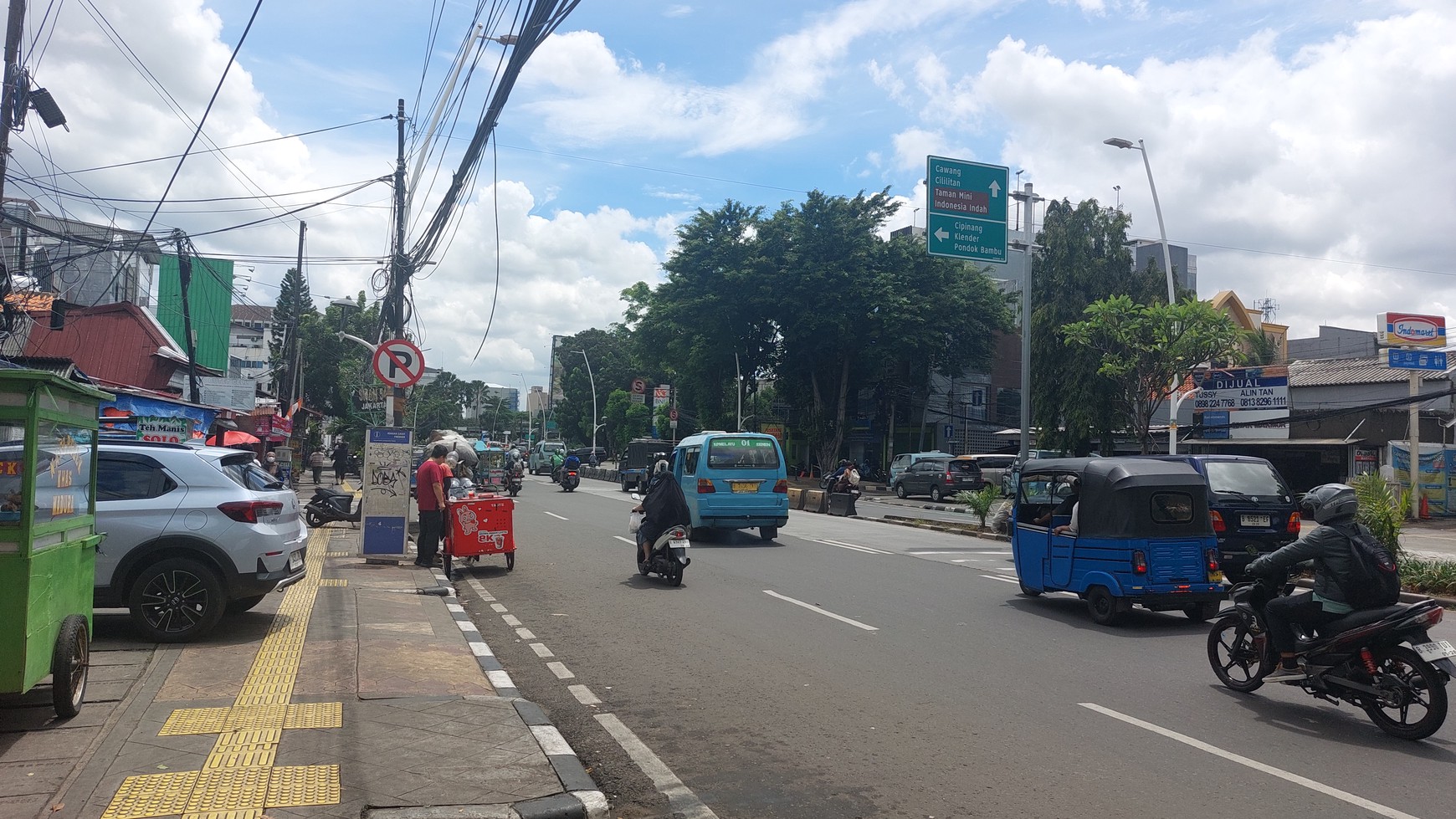 Kavling dipinggir jalan Raya Jatinegara Jakarta Timur