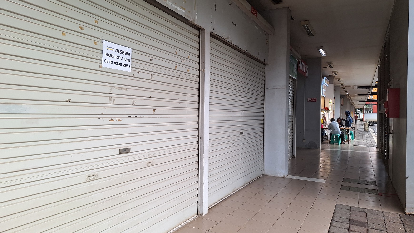 Disewa Kios Pasar Modern 2 Intermoda BSD City, Kondisi Bagus, Rapih, Siap Usaha.