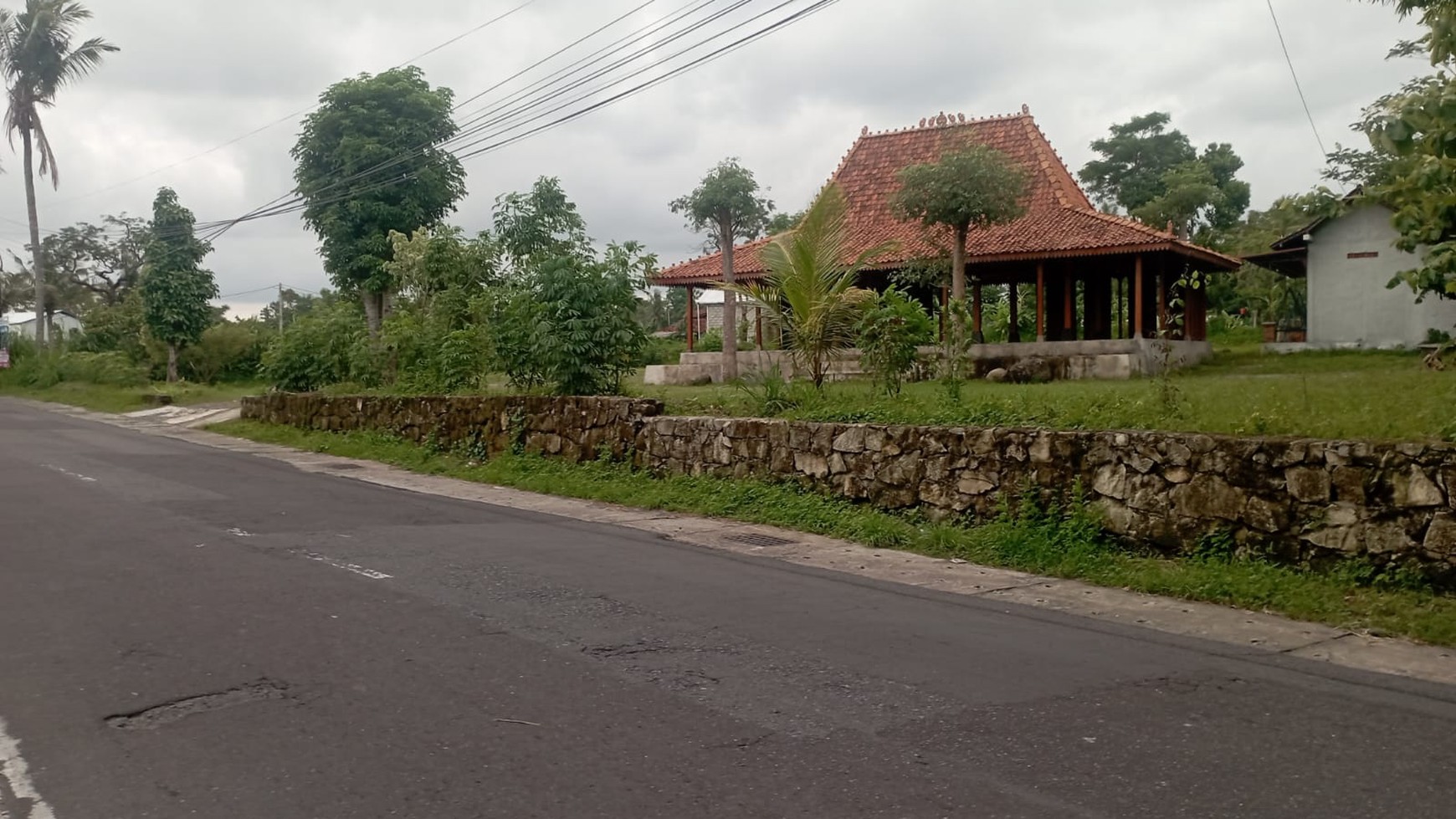 Tanah Pekarangan Luas 2600 Meter Persegi Lokasi Jalan Raya Selomartani, Kalasan