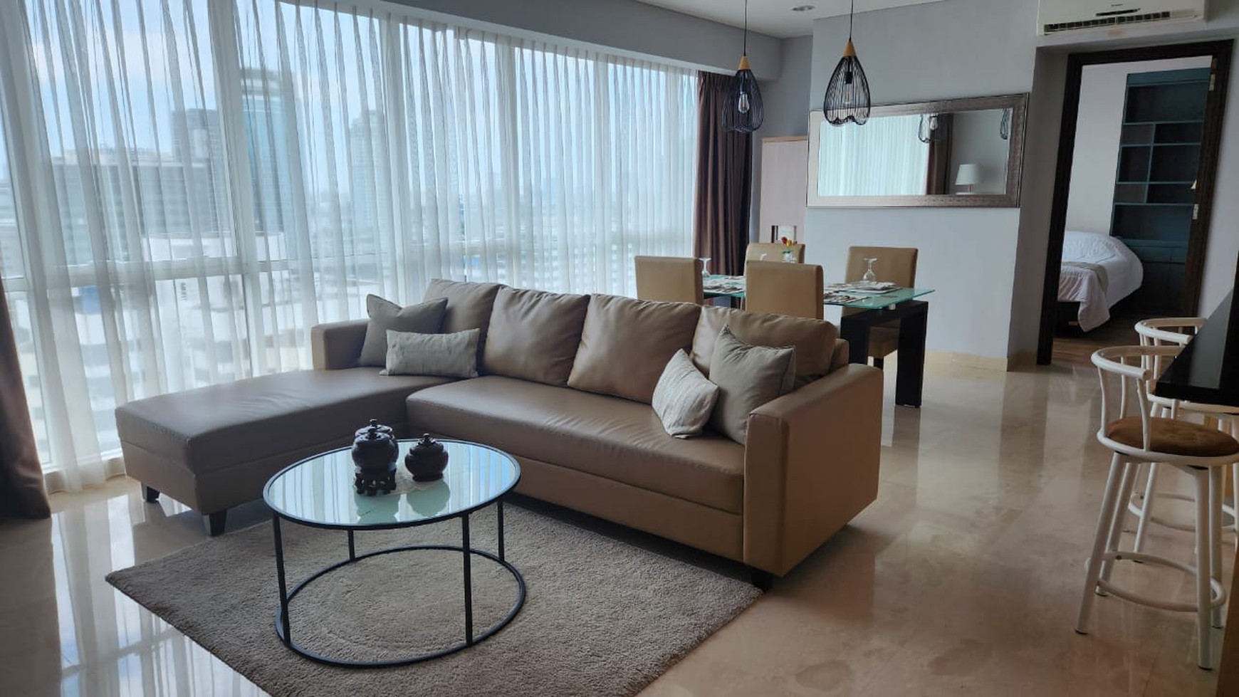 Dijual Apartemen Setiabudi Sky Garden 3BR Full Furnished