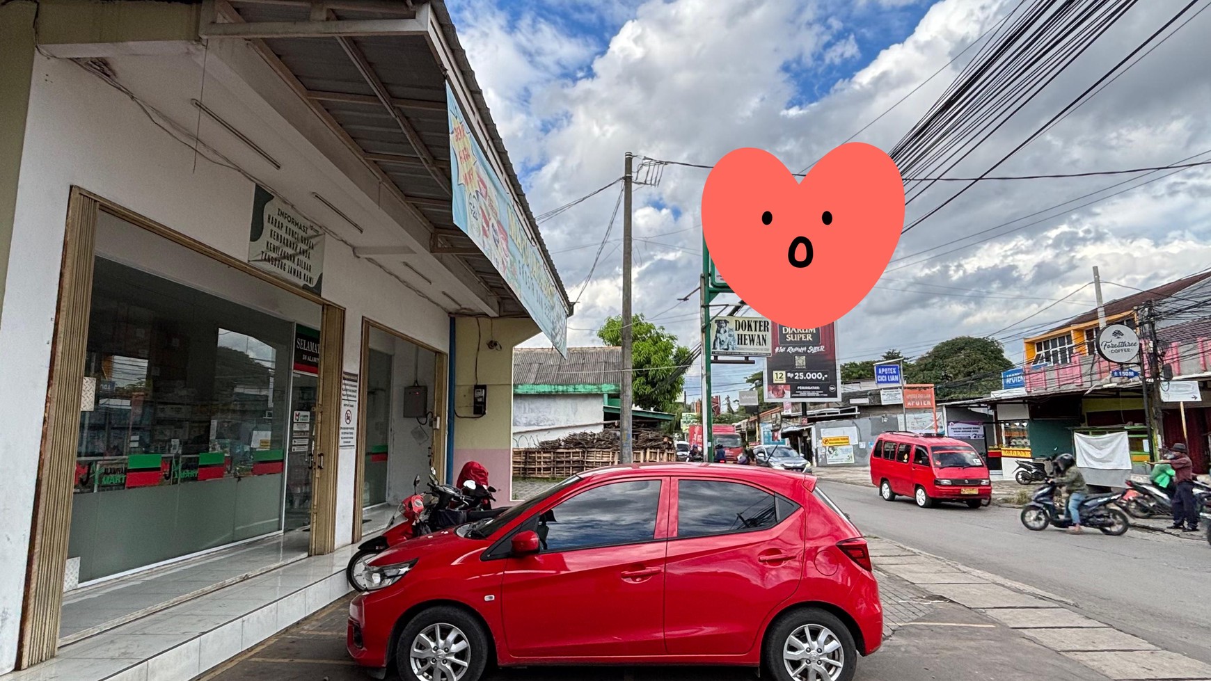 Tempat Usaha,Warehouse, Ruko Strategis di Jl. Raya Hankam