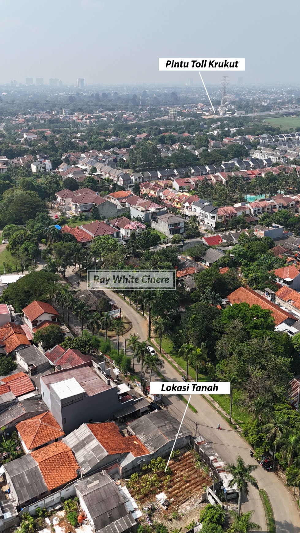 Cinere Megapolitan Luas 823 Jalan Utama Cocok Untuk Niaga Workshop Cafe