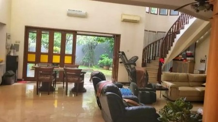 Rumah Siap Huni Halaman Luas, dan Nyaman @Menteng Raya, Bintaro.