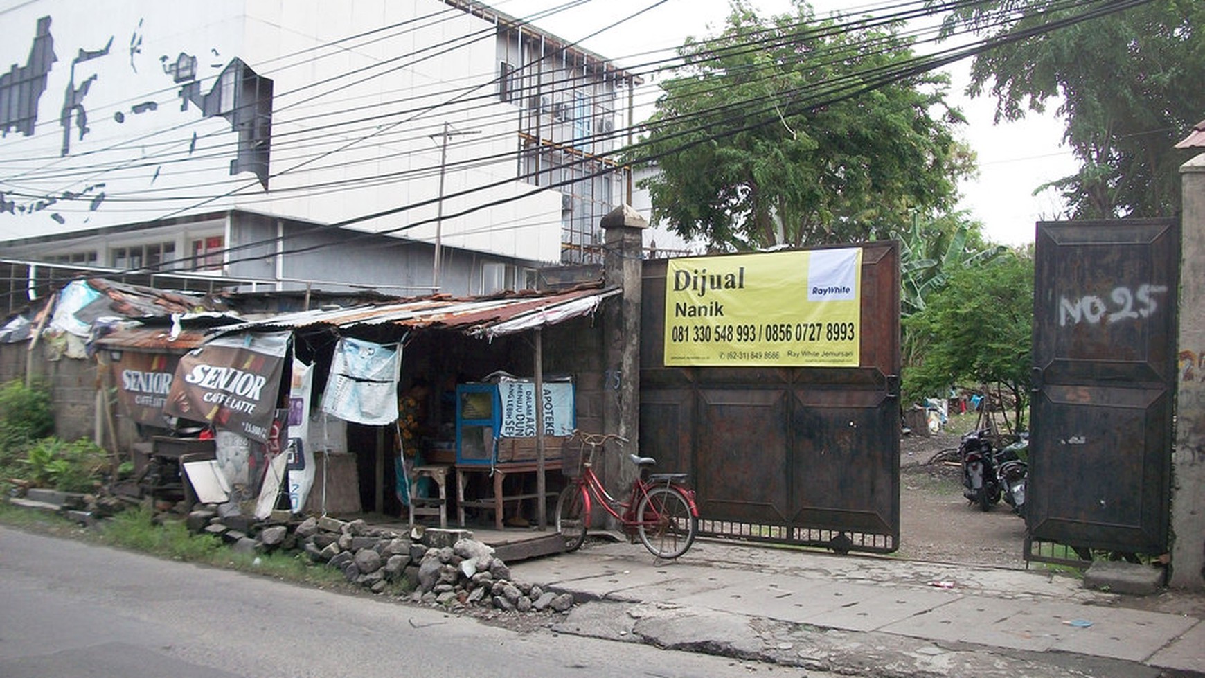 Tanah di Kutisari Utara Surabaya Selatan, Luas 1000 meter, SHM, Hadap Barat, Sudah Urug & Siap Pakai, Cocok Untuk Usaha !!!