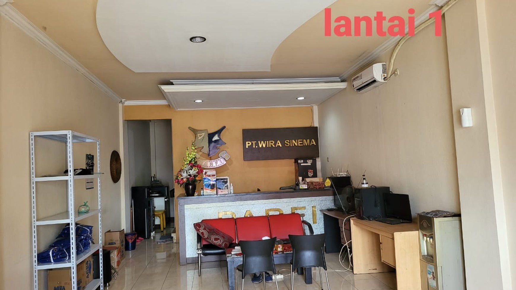 DIJUAL RUKO TIDAR MAS SQUARE JALAN TIDAR