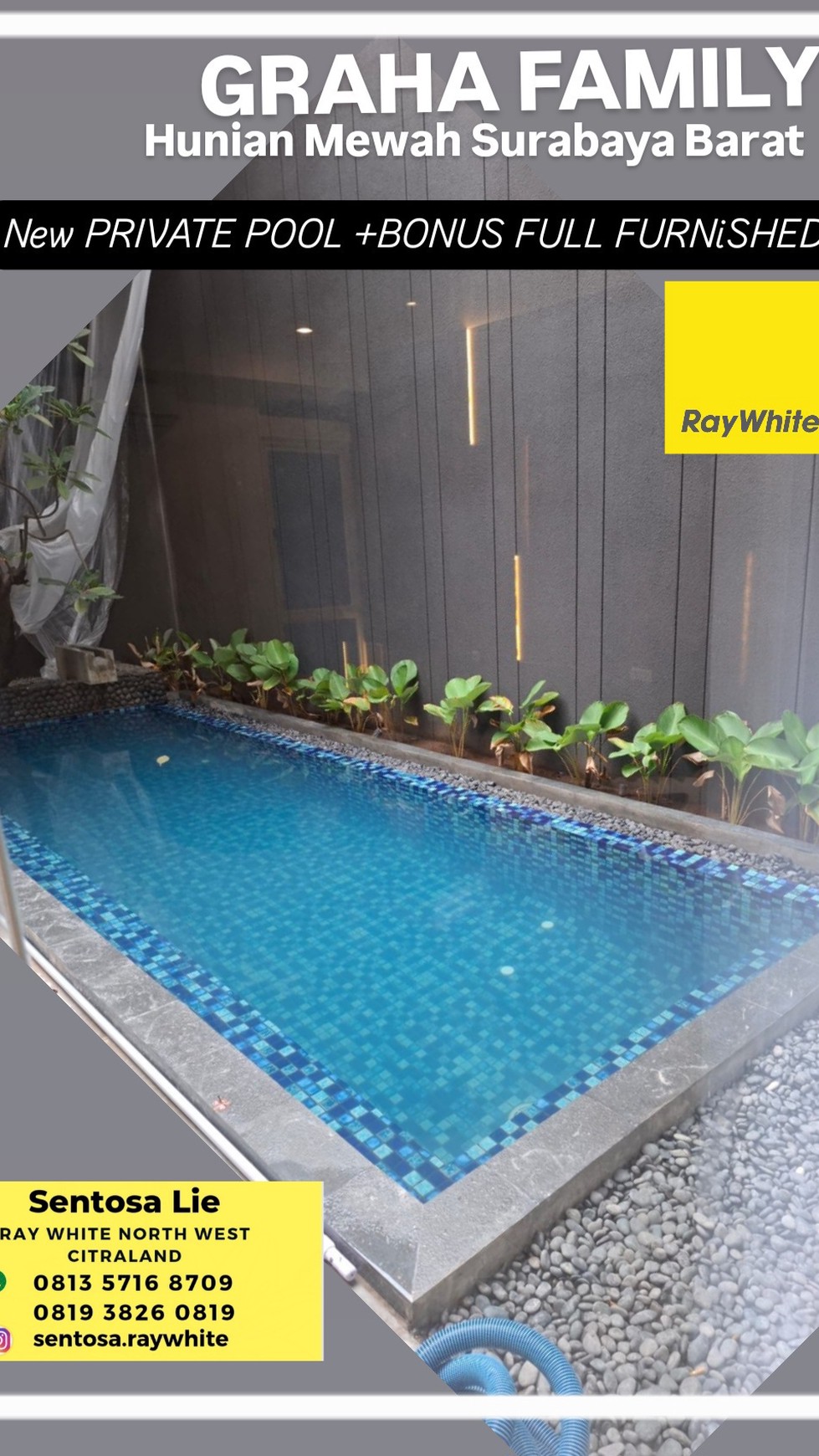 Rumah Hitung Tanah Area Cipete