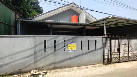 Hitung Tanah. Rumah 1 Lantai Di Ciater Serpong. Cocok Untuk Kos-Kosan