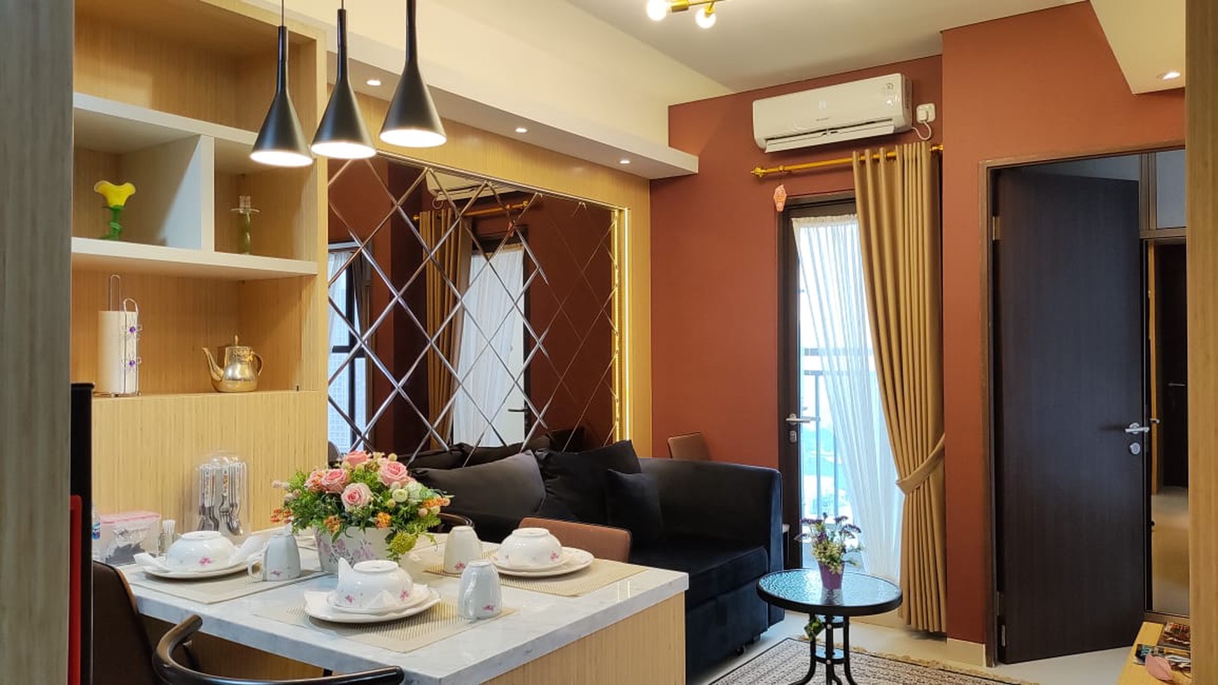 Rumah Bagus,dalam ruangan rapih di Bintaro Tangsel