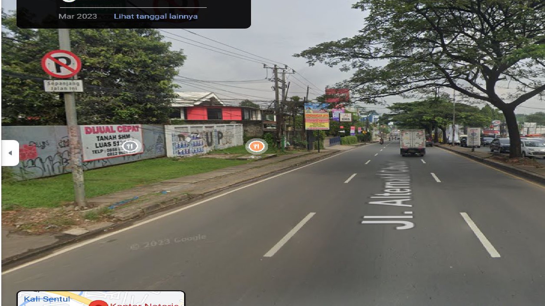 Kavling Siap Bangun Di Jl Alternatif Cibubur Jakarta Timur
