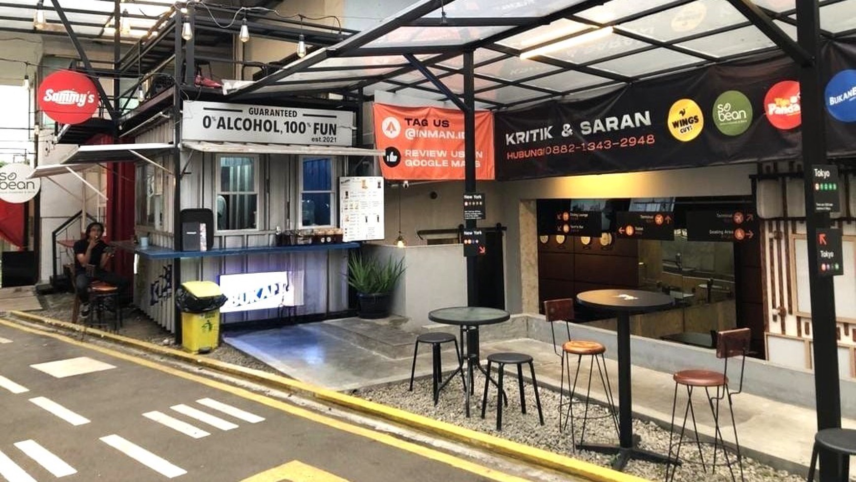 Disewakan Space/Tempat Usaha Cocok untuk Kuliner atau Coffee Shop di Ciputat