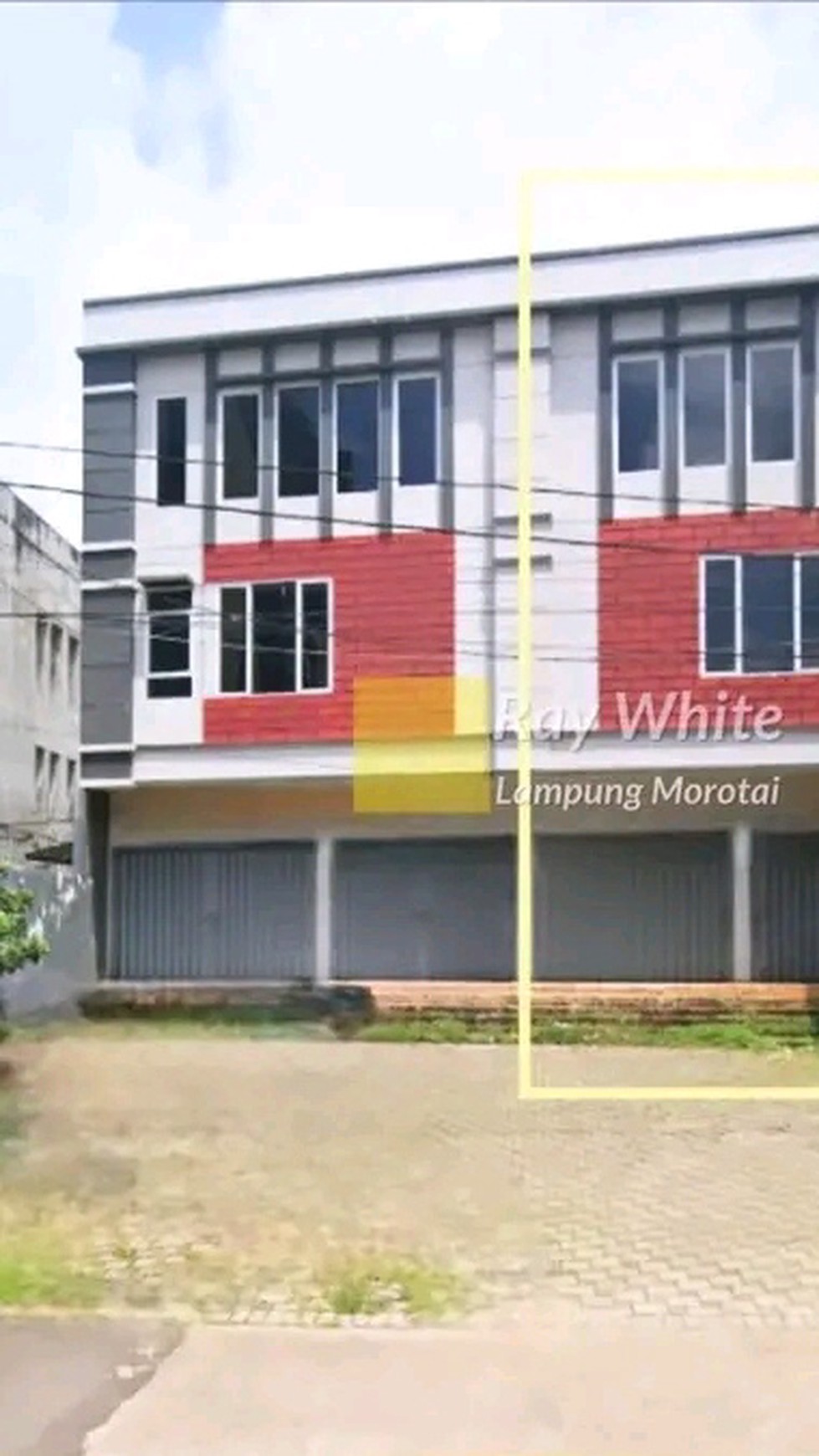 ruko 2 pintu plong tanjung karang pusat