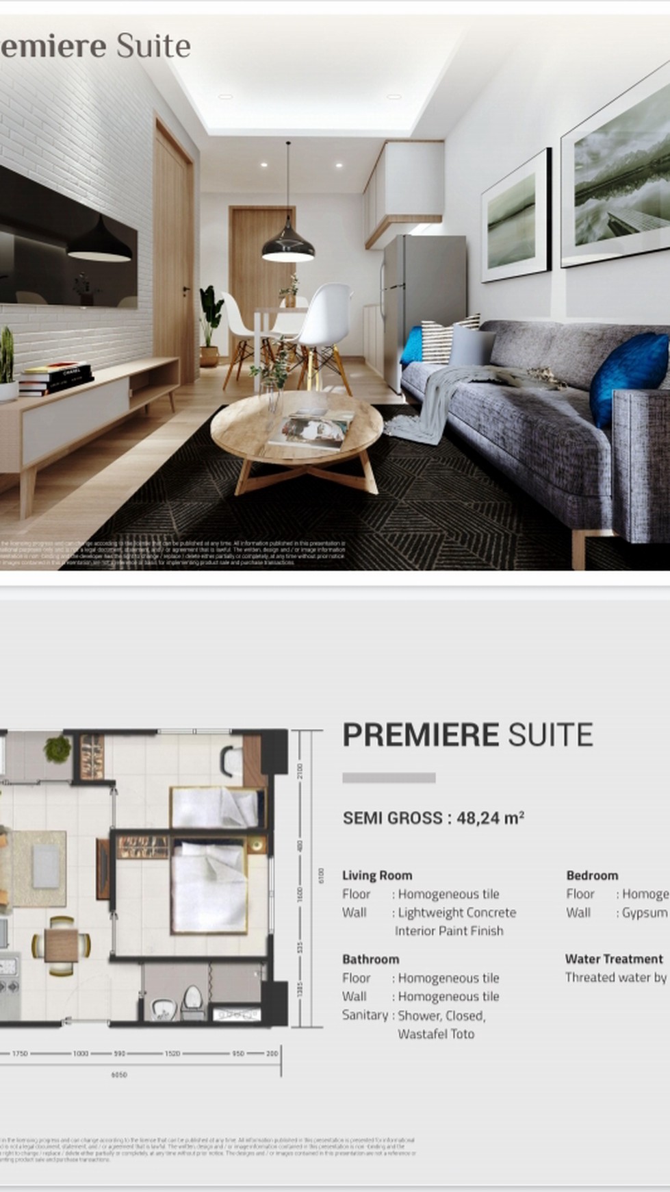 Unit 2BR Apartemen LRT Tebet Tower Orchid - Favorit View Tebet City City