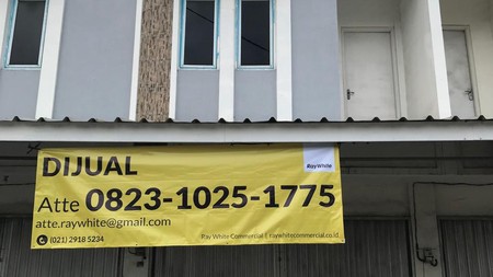 Ruko di Jual Harga Terjangkau Cocok utk Kantor atau Retail di kawasan CIRACAS (2.5 M)