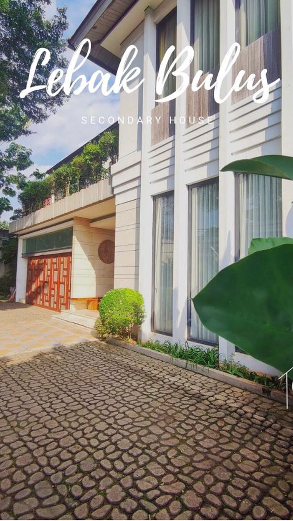 Rumah Hitung Tanah Area Cipete