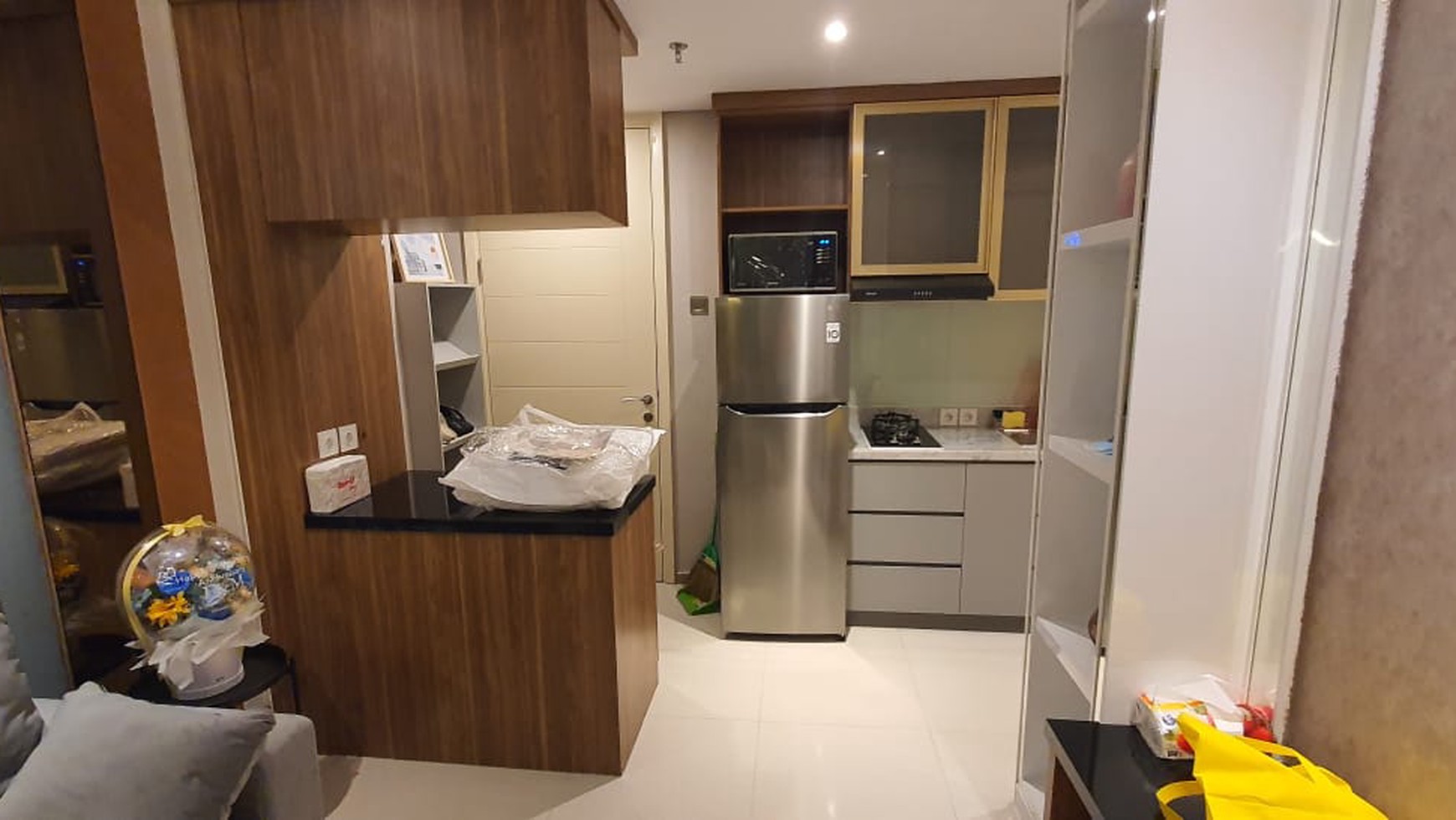 Disewakan Apartemen Benson Pakuwon Mall Tipe 2 Bedroom Corner Full Furnished Modern Mewah Lantai.33 Corner Plus Balkony