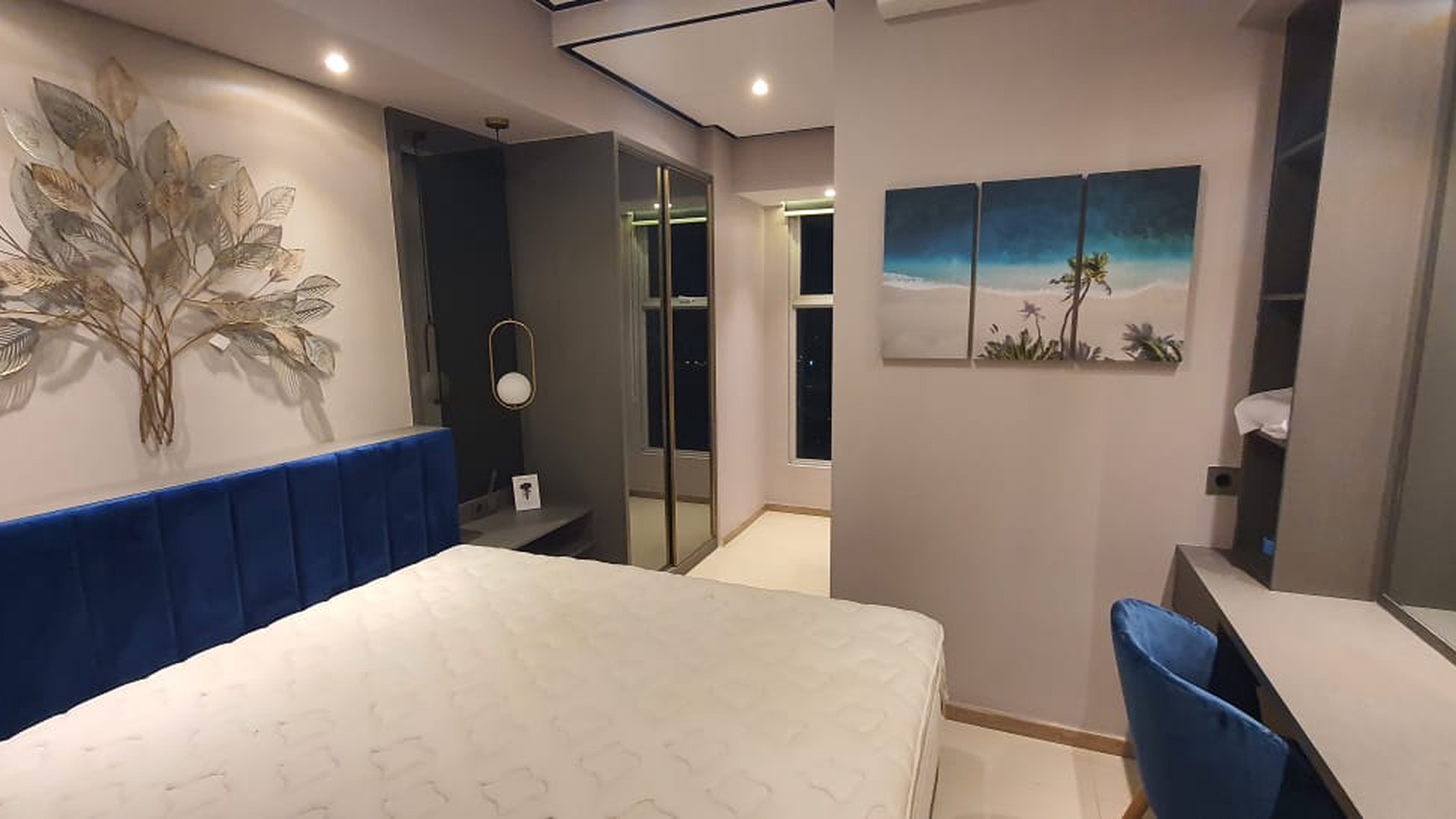 Disewakan Apartemen Benson Pakuwon Mall Tipe 2 Bedroom Corner Full Furnished Modern Mewah Lantai.33 Corner Plus Balkony