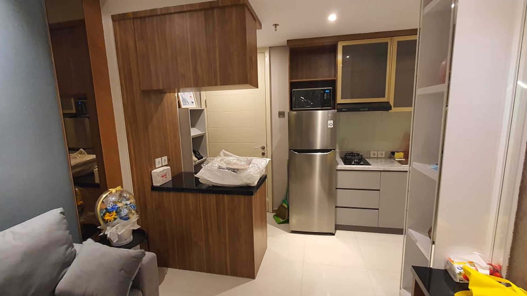 Disewakan Apartemen Benson Pakuwon Mall Tipe 2 Bedroom Corner Full Furnished Modern Mewah Lantai.33 Corner Plus Balkony