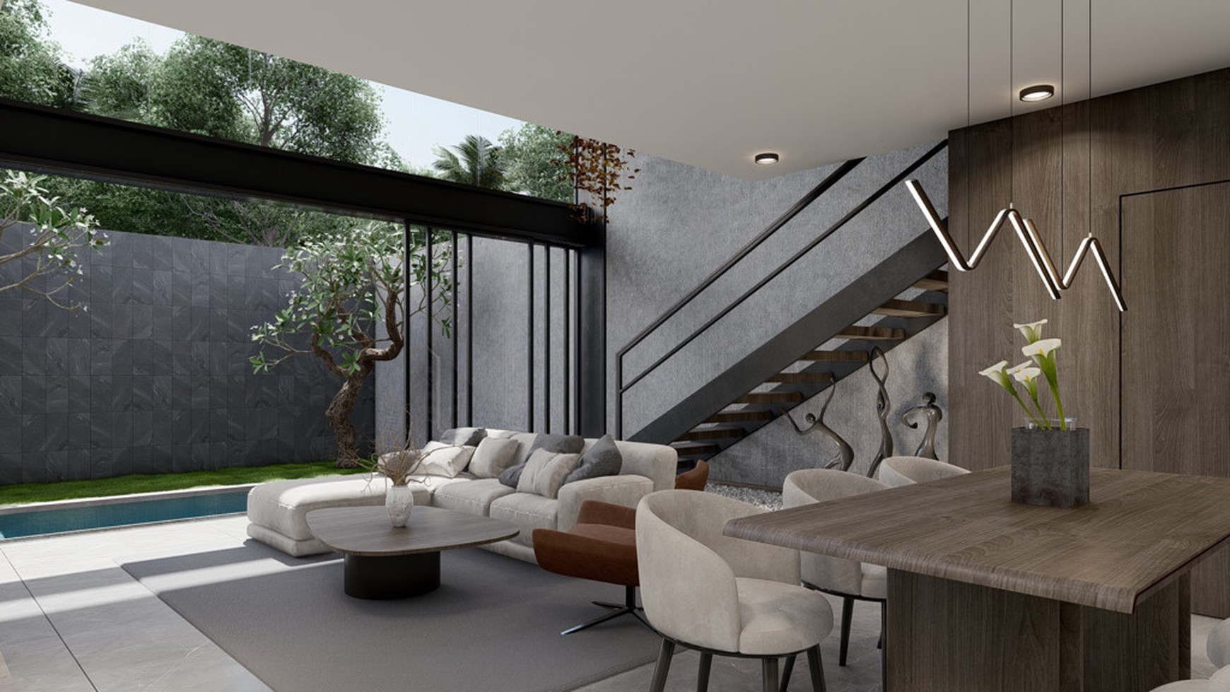 Rumah Hitung Tanah Area Cipete