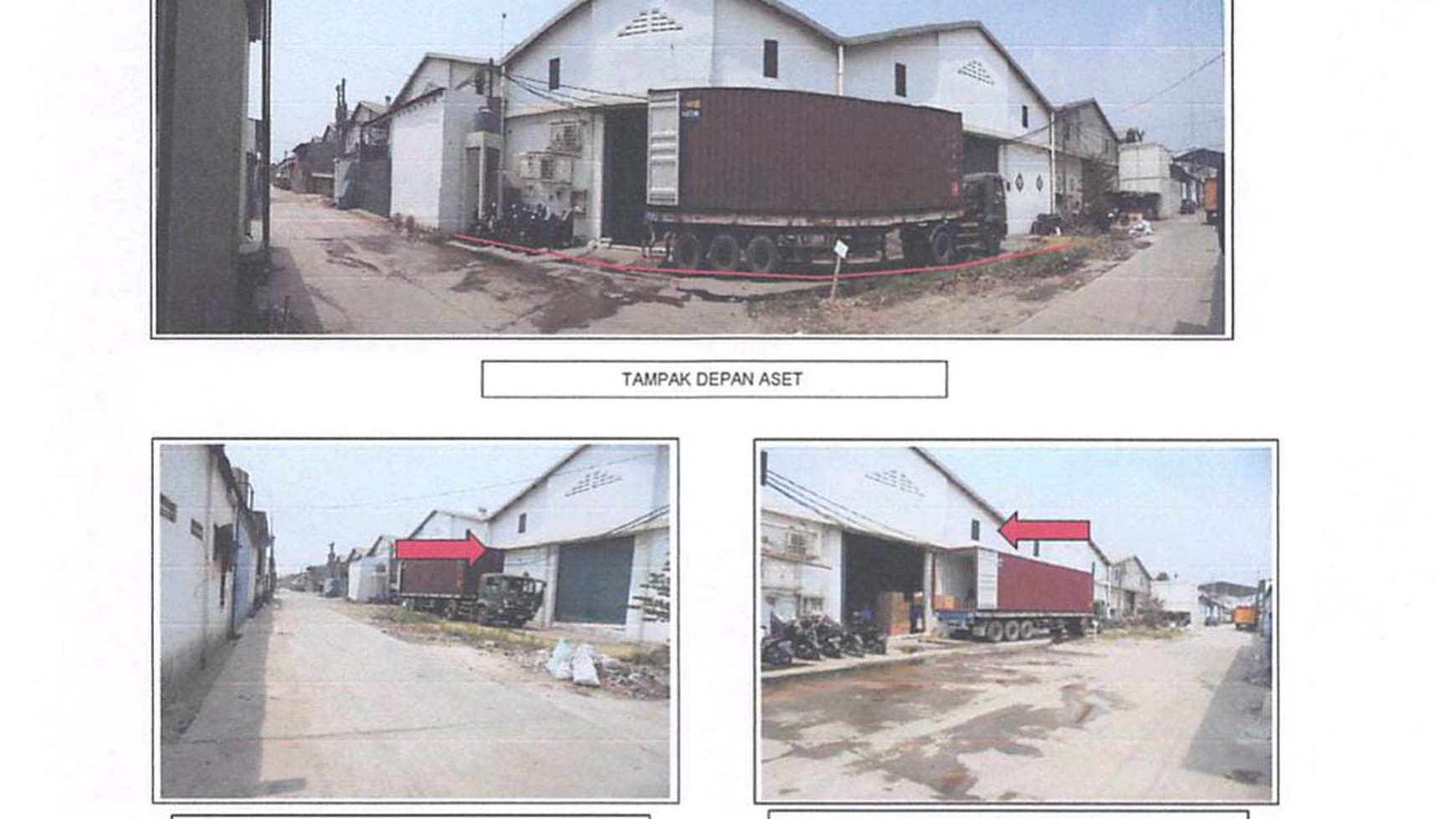 DIJUAL RUANG USAHA PERGUDANGAN DADAP KOSAMBI