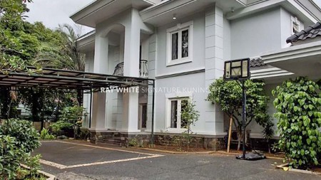 Rumah Mewah di Kawasan Elite Jl Patiunus Kebayoran Baru