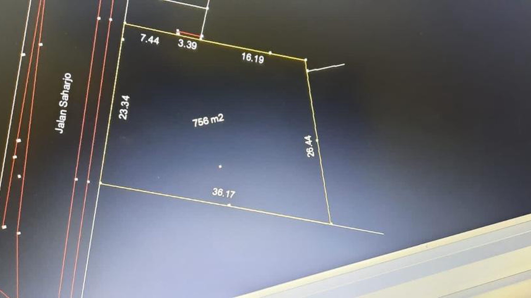 Rumah Hitung Tanah Area Cipete