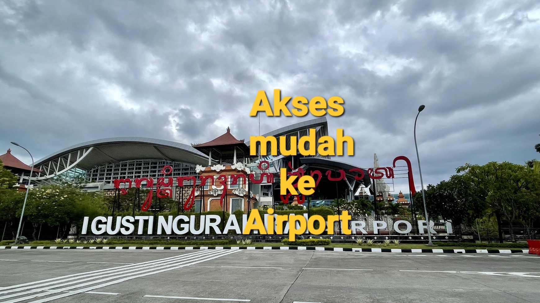 TANAH KOMERSIL LOKASI STRATEGIS, AKSES KE AIRPORT, COCOK UNTUK SHOWROOM, CAFE RESTO