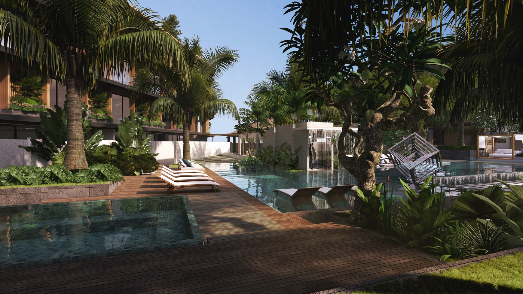 For Sale Leasehold - Luxury Boutique Residence  ( 1 - 3 bedrooms )  in Berawa - Canggu , Bali 