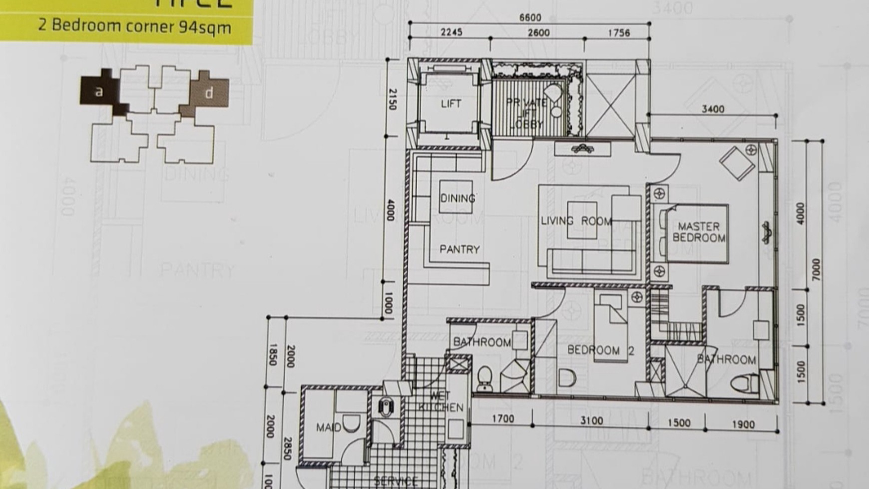 Apartemen Siap Huni dan Fasilitas Lengkap @One Park Residence