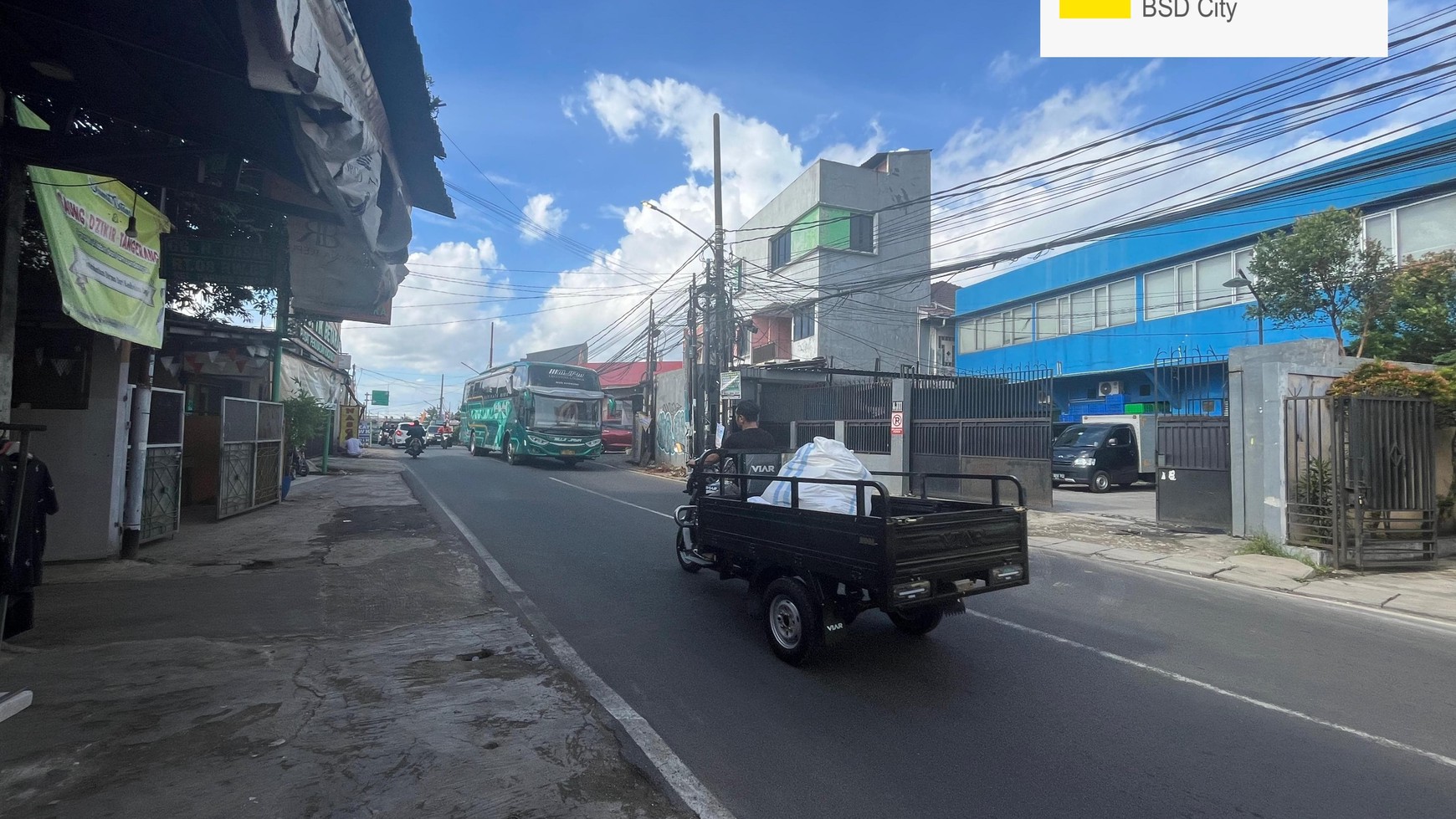 Ruko pinggir jalan Raya di Pondok Aren,Tangerang