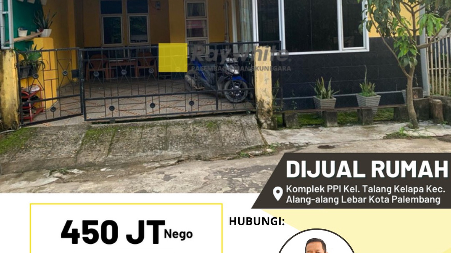 Rumah Dijual di Komplek PPI Talang Kelapa 