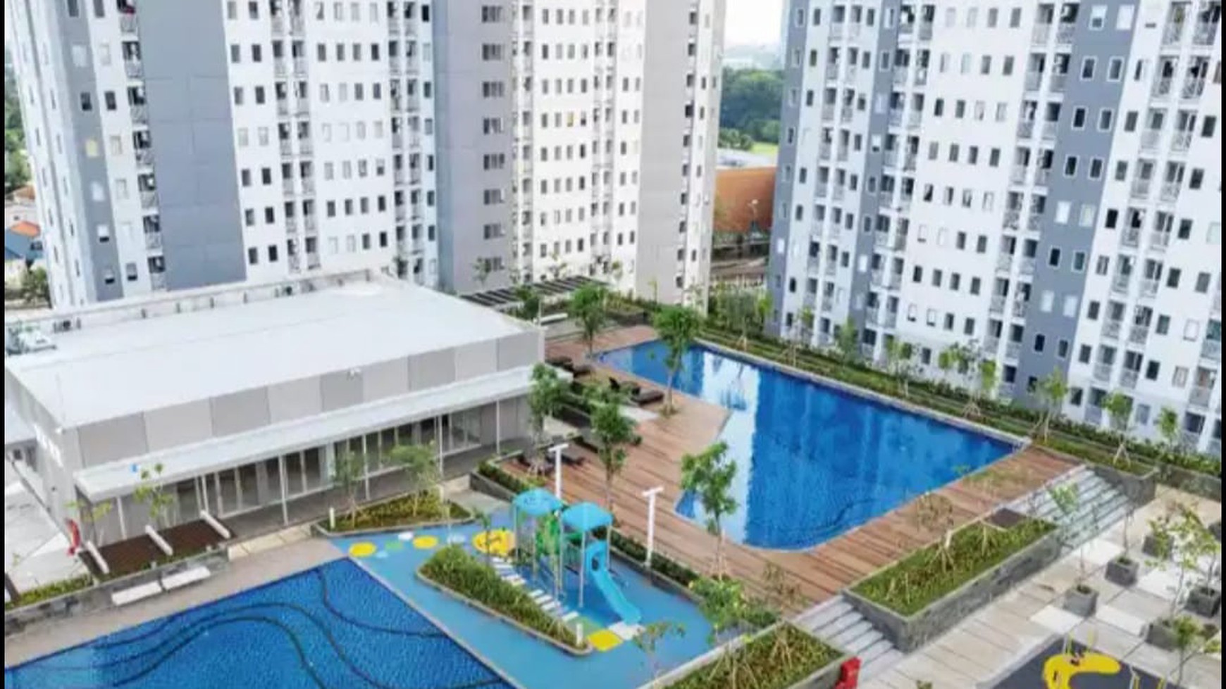 Apartemen Emerald 2 BR Tower A siap huni di Bintaro.