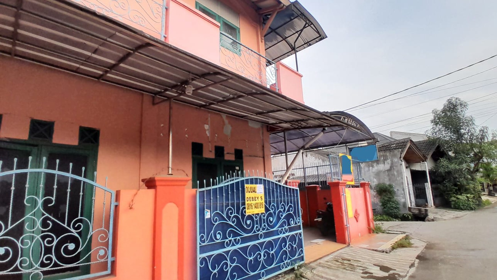Rumah Hoek di boulevard eks Sekolah TK cocok buat usaha atau tempat tinggal dengan harga terjangkau