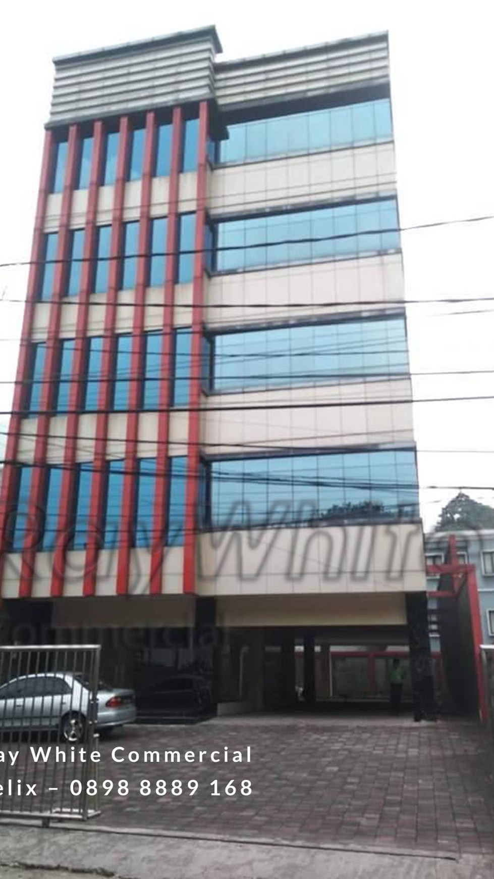Gedung Perkantoran Baru Jl. Cikini Raya lokasi strategis LT.550 LB.1850 Siap Pakai