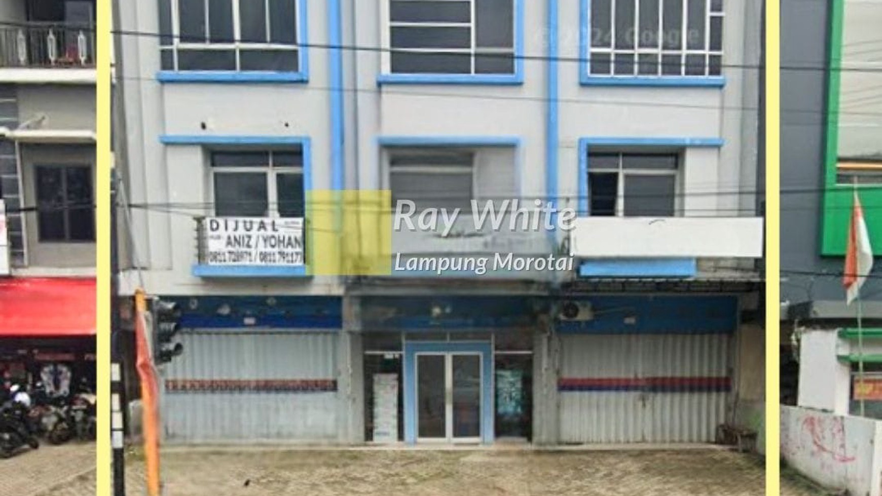 Dijual Ruko 3 Pintu 3 lantai Palapa Tanjung Karang Pusat