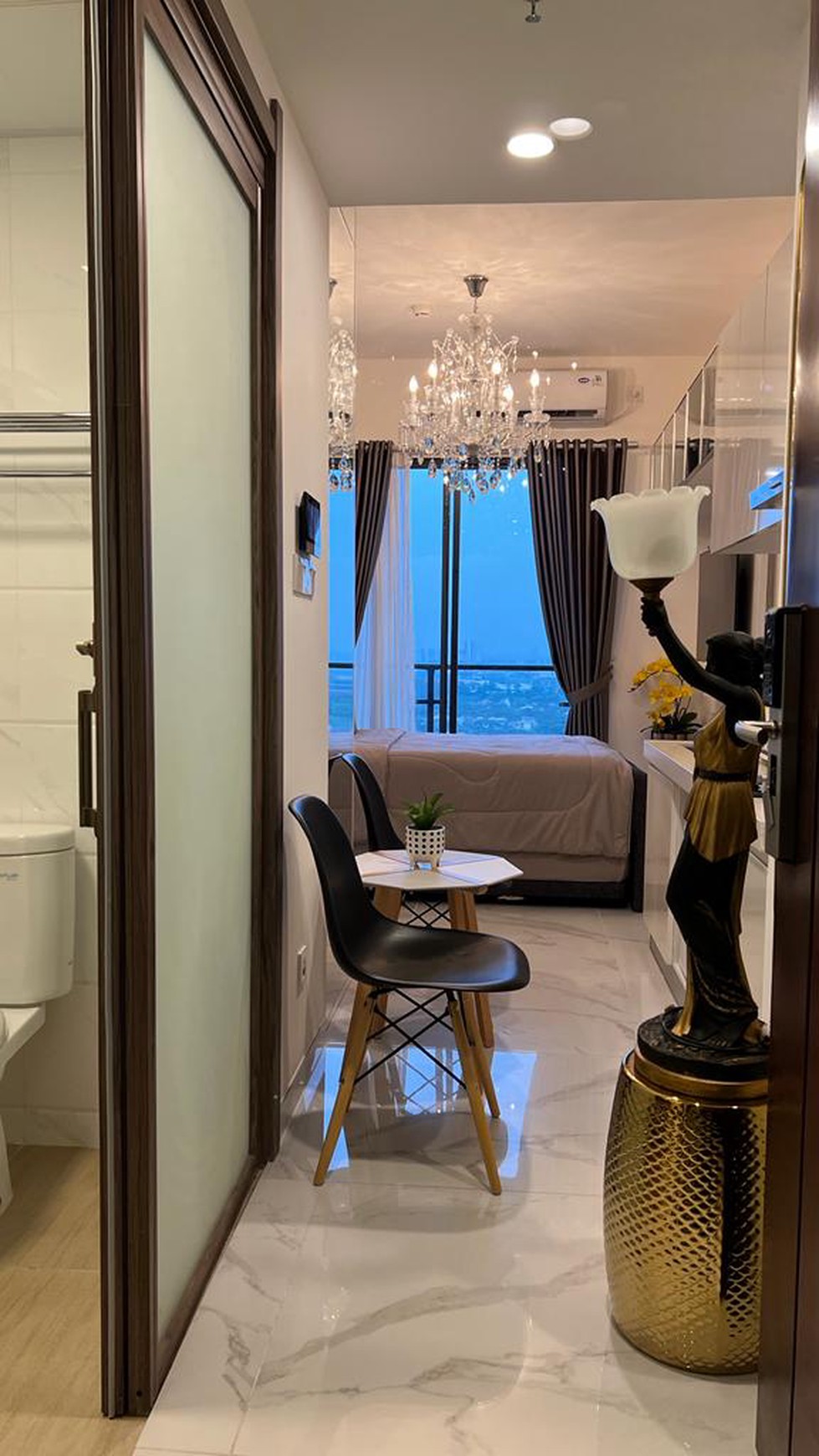 Full Furnished Apartemen Type Studio lantai 25 Sky House BSD City