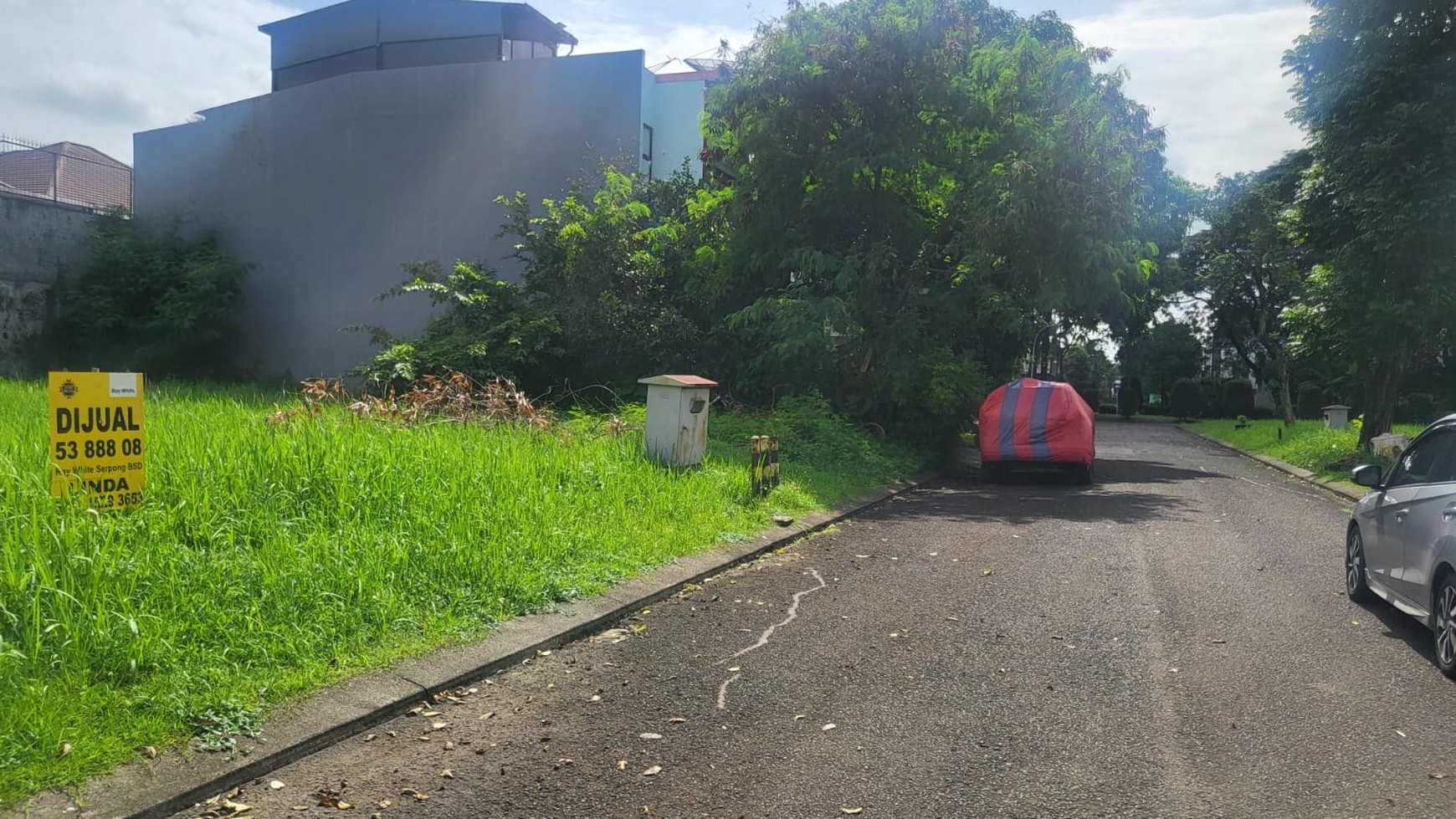 kavling badan siap bangun  Alam Sutera Cluster Sutera Olivia