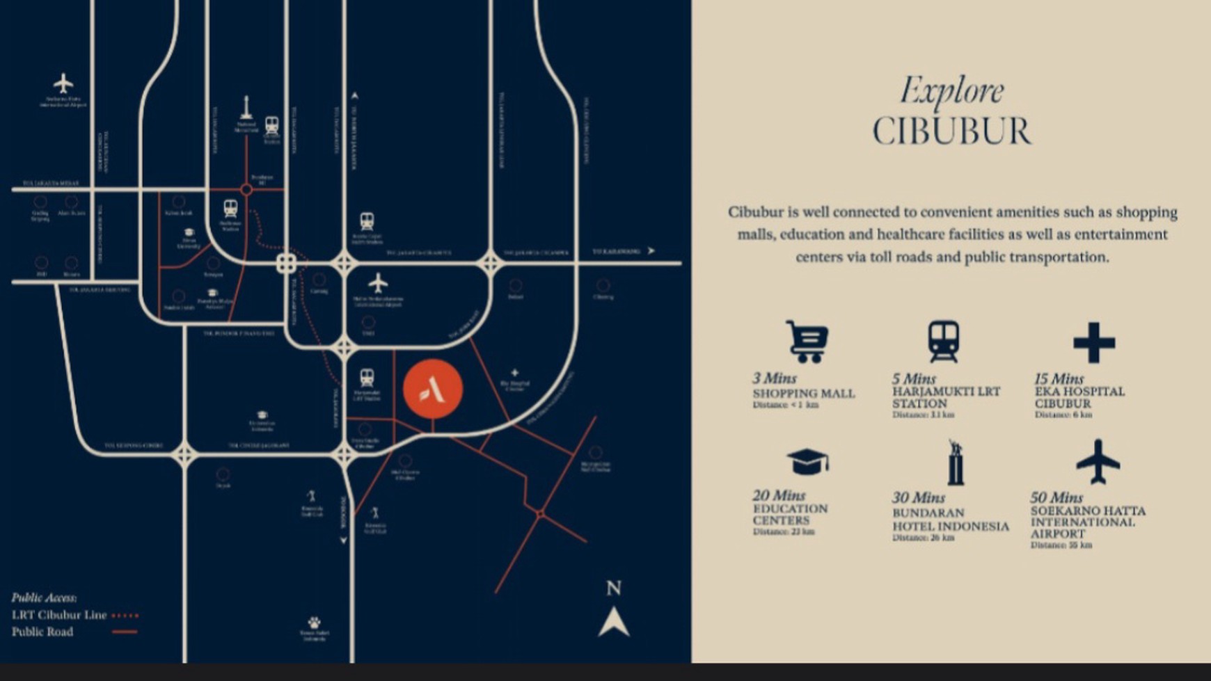 Rumah Hitung Tanah Area Cipete