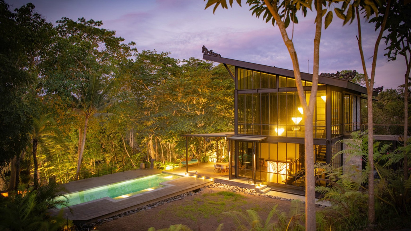 Leasehold - Luxury Villa & Investment Hotel Opportunity in Petanu River Valley Bali