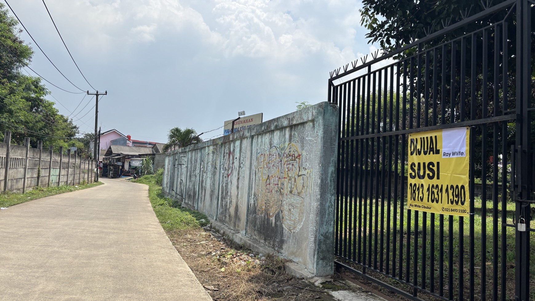 Kavling BU dan Super Murah 1.020m2 di Jl. Raya Ciangsana Dekat Kota Wisata