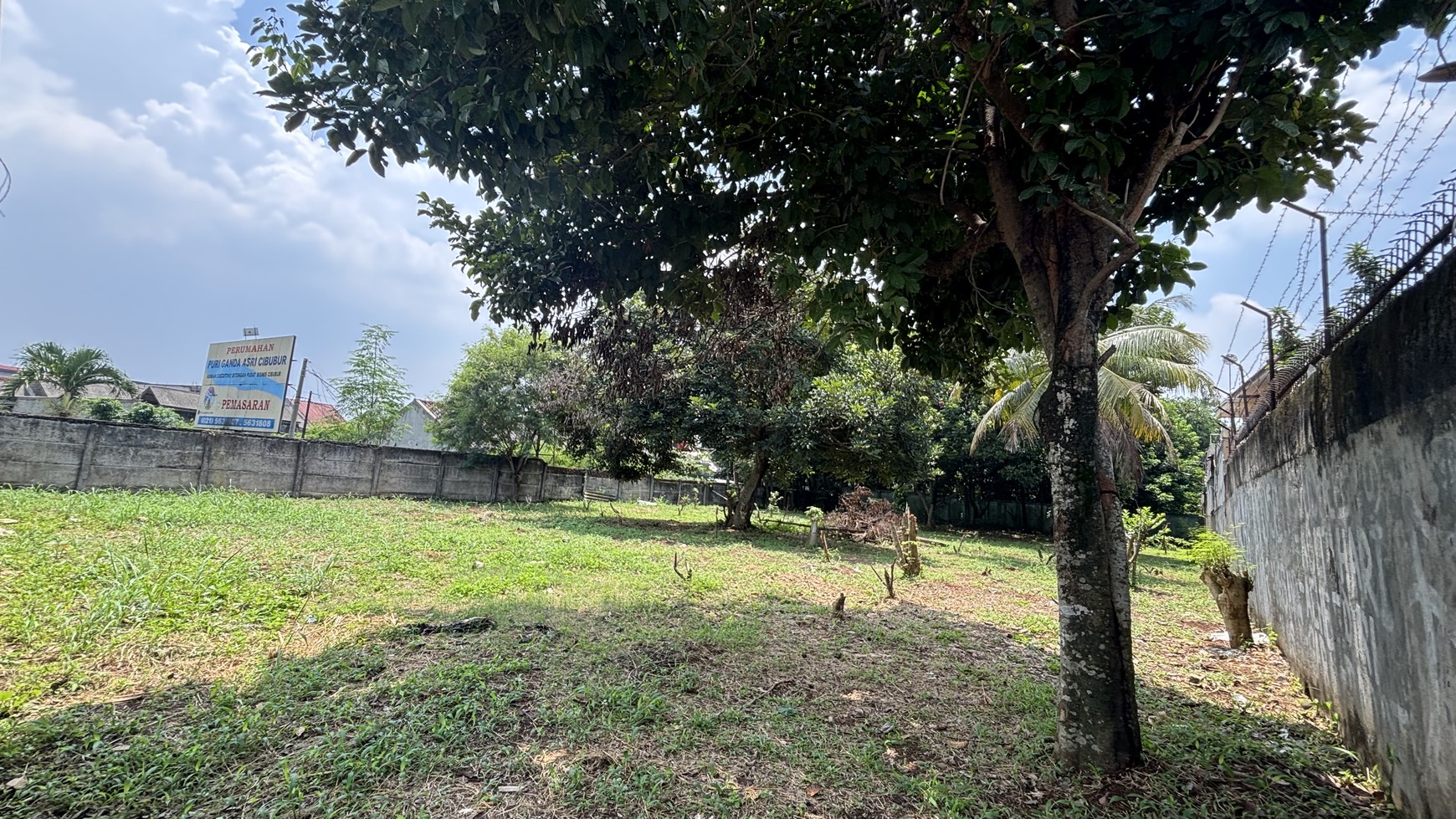 Kavling BU dan Super Murah 1.020m2 di Jl. Raya Ciangsana Dekat Kota Wisata