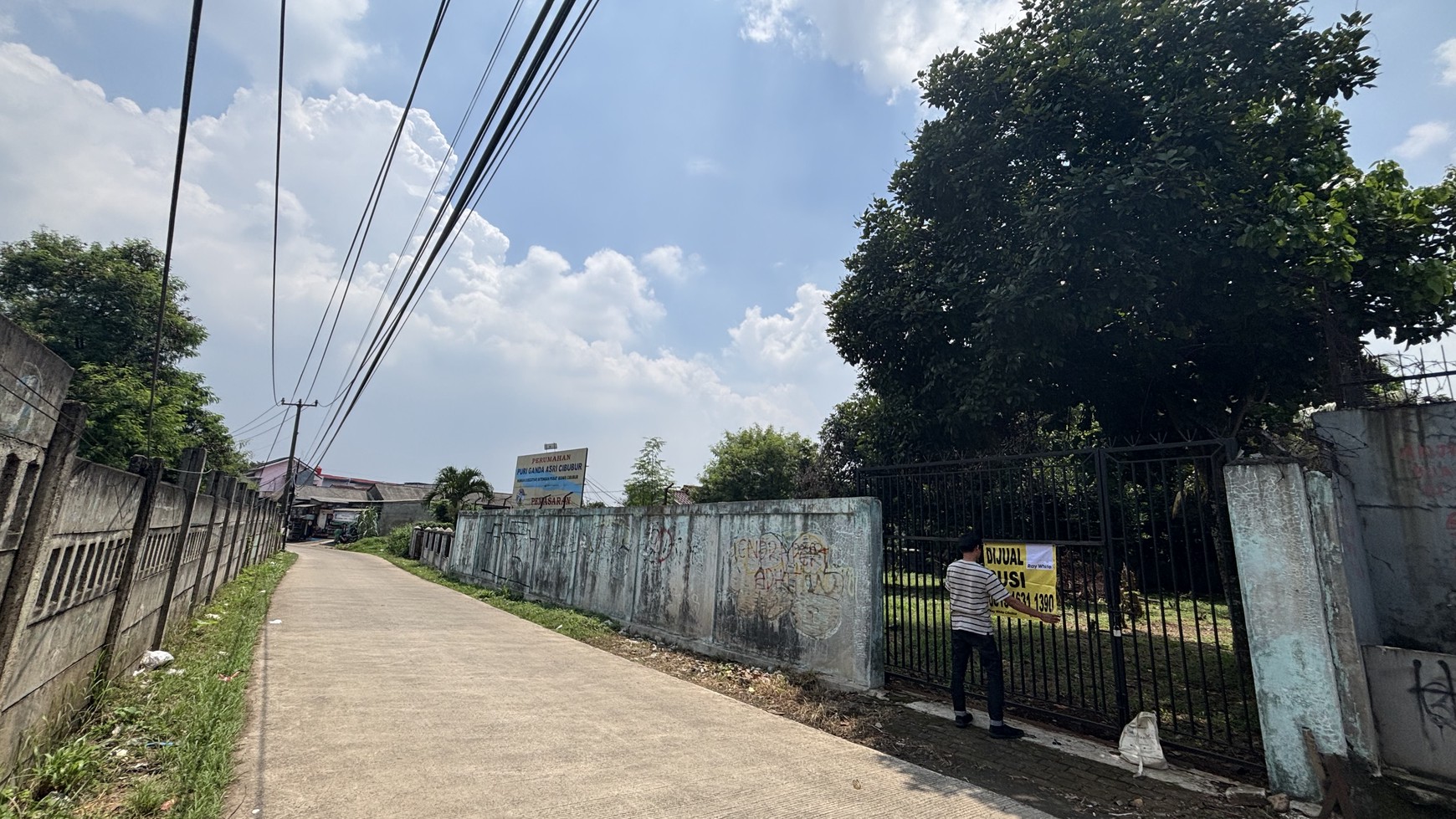 Kavling BU dan Super Murah 1.020m2 di Jl. Raya Ciangsana Dekat Kota Wisata