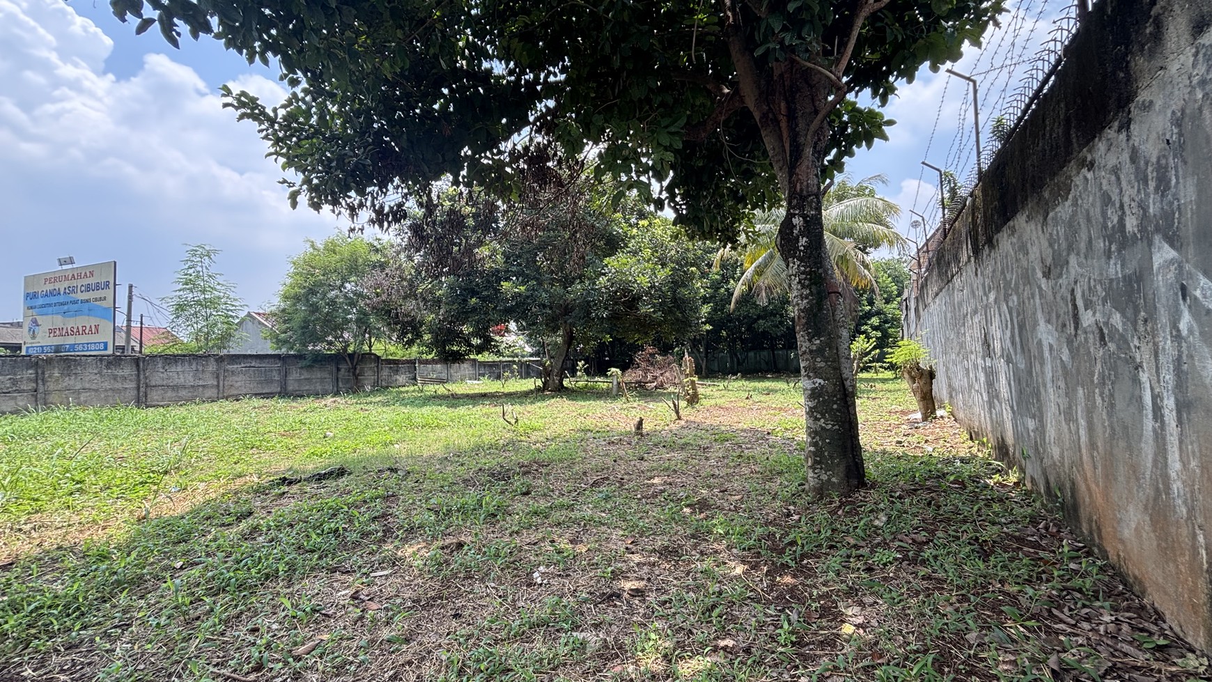 Kavling BU dan Super Murah 1.020m2 di Jl. Raya Ciangsana Dekat Kota Wisata
