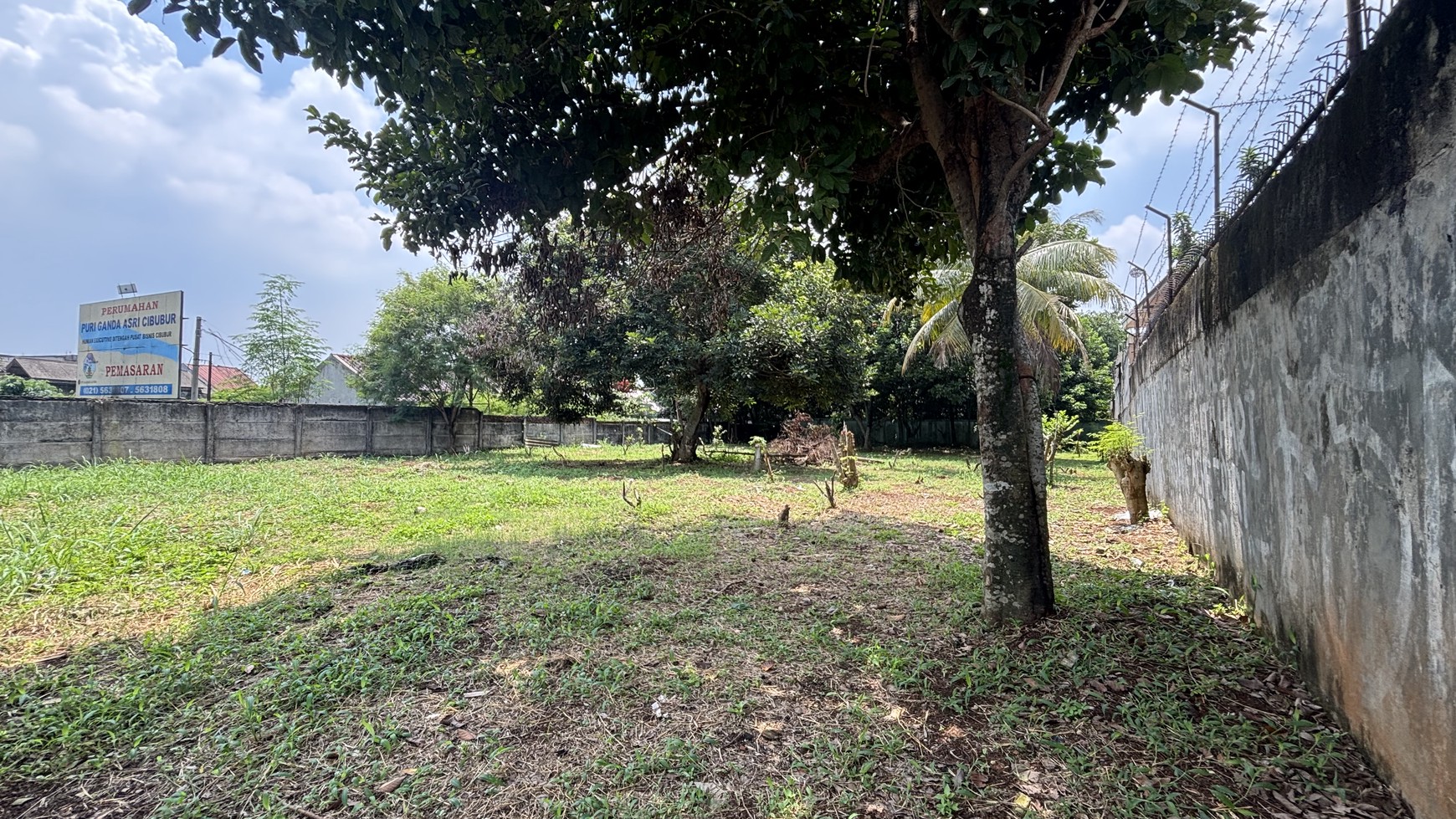 Kavling BU dan Super Murah 1.020m2 di Jl. Raya Ciangsana Dekat Kota Wisata