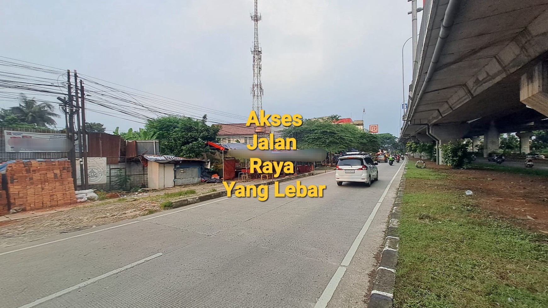 TANAH COMMERCIAL DI TANAH SAREAL BOGOR, AKSES TOL MUDAH DARI ARAH SENTUL CITY, COCOK UNTUK GUDANG, PABRIK, APARTEMENT, CAFE RESTORAN