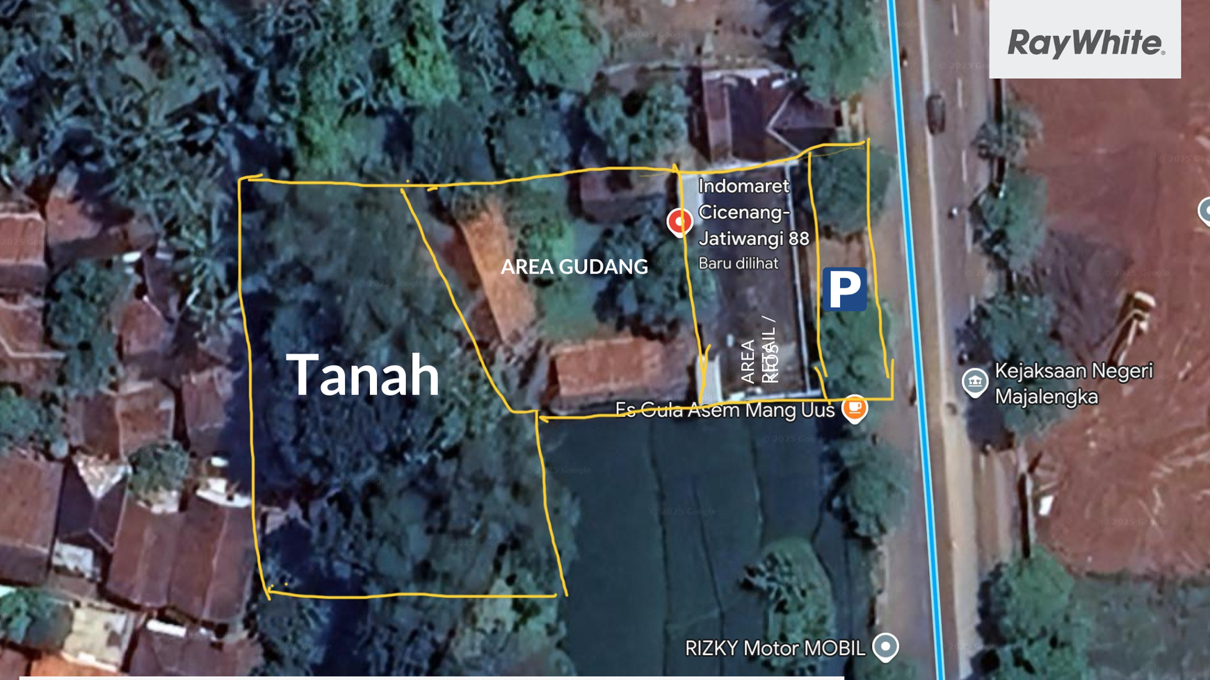 Rumah Hitung Tanah Area Cipete
