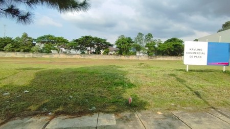 Dijual cepat tanah kavling komersial lokasi prima De Park BSD City