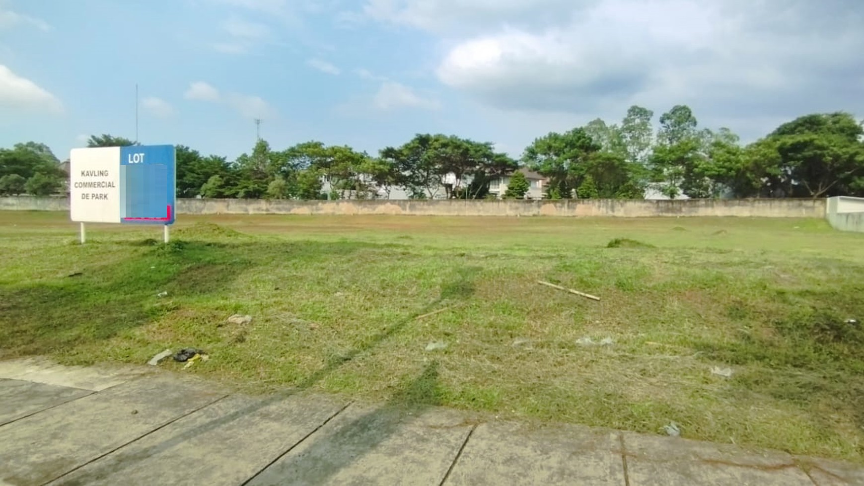 Dijual cepat tanah kavling komersial lokasi prima De Park BSD City