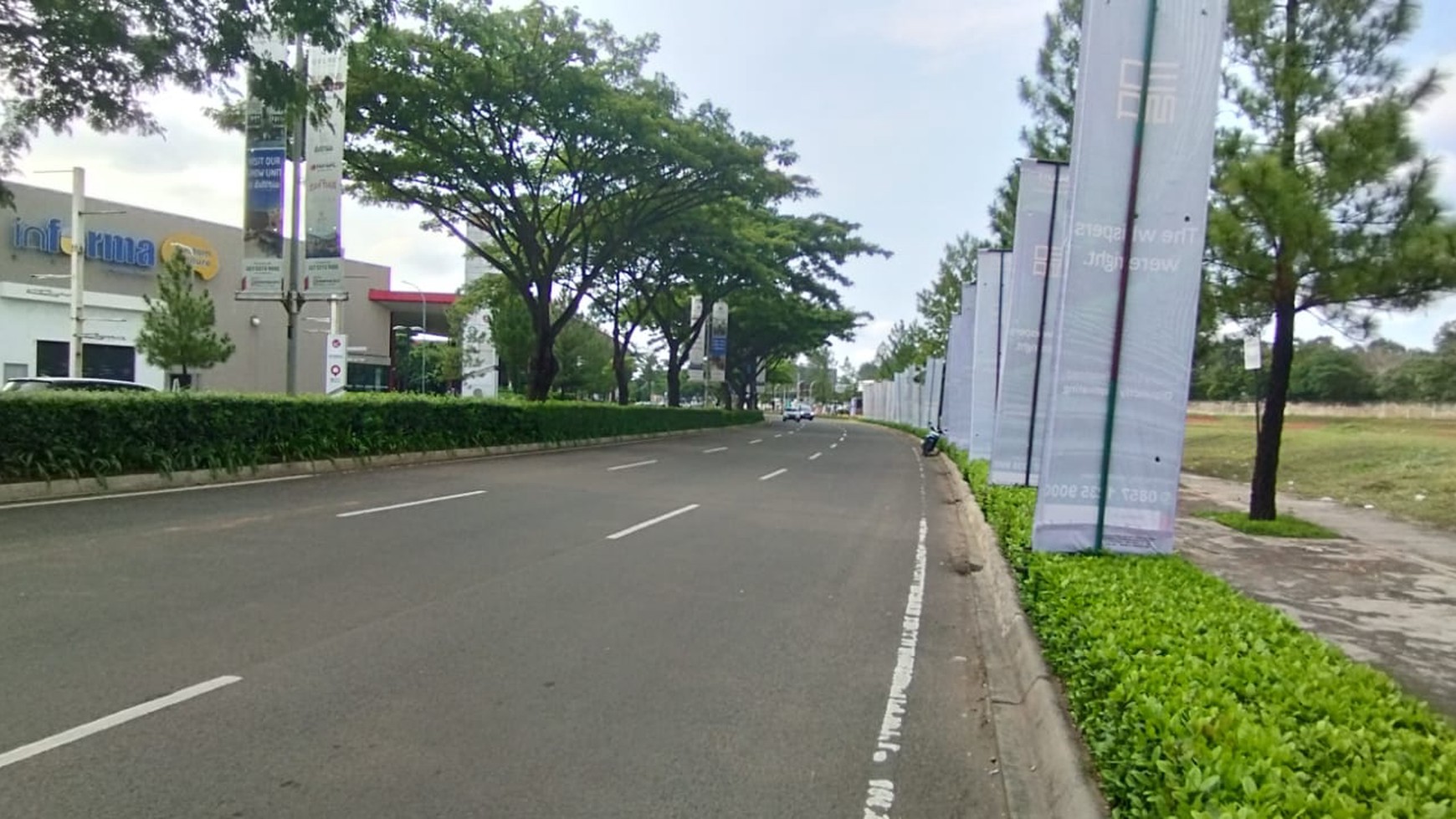 Dijual cepat tanah kavling komersial lokasi prima De Park BSD City