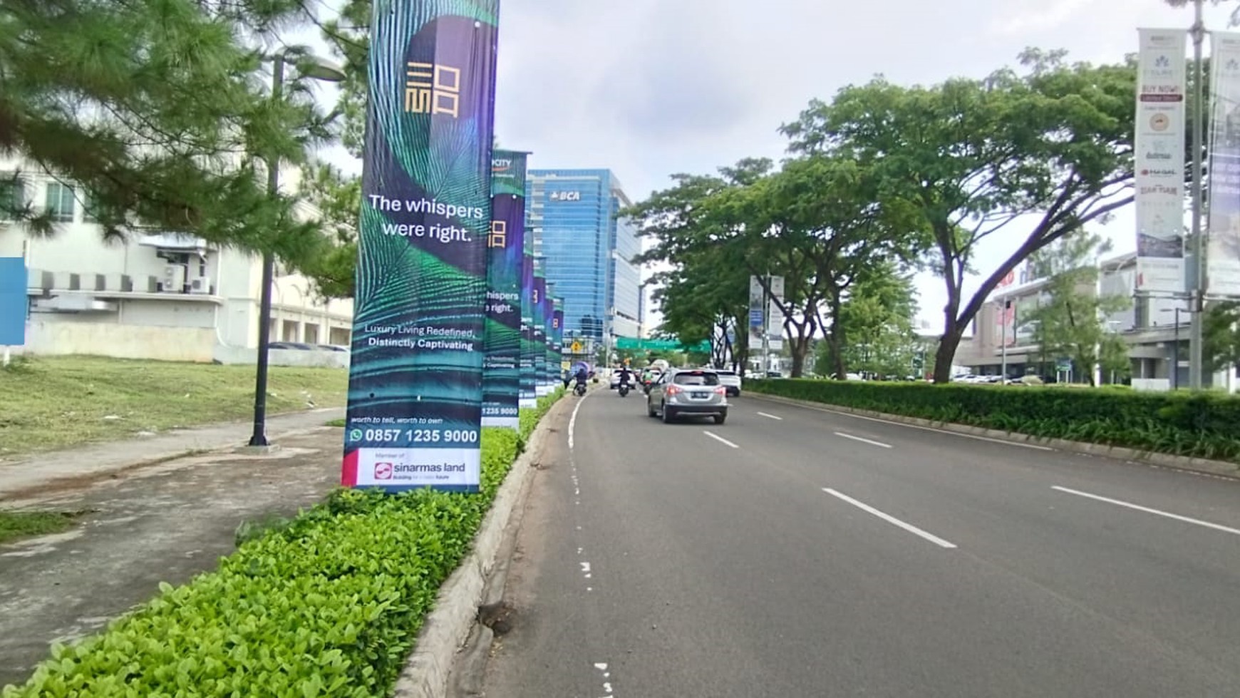 Dijual cepat tanah kavling komersial lokasi prima De Park BSD City